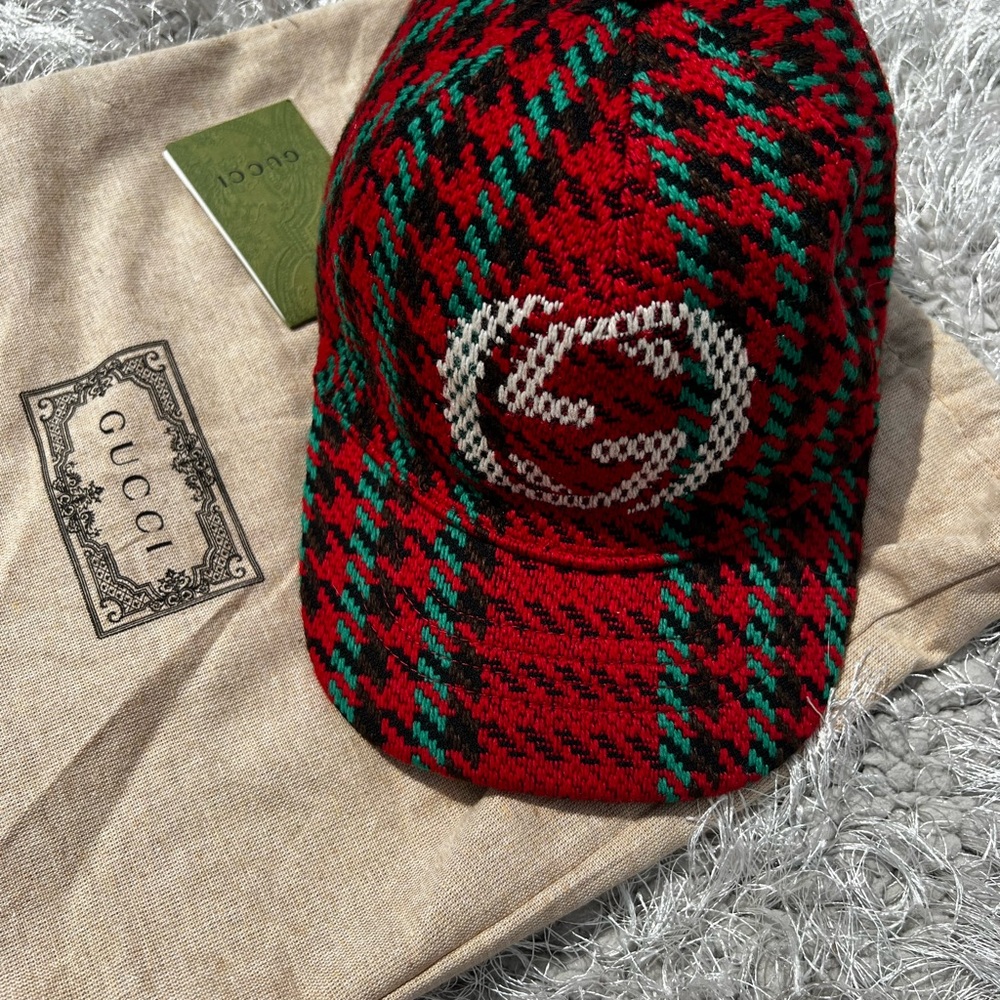 GUCCI TWEED HAT - Picture 2 of 13